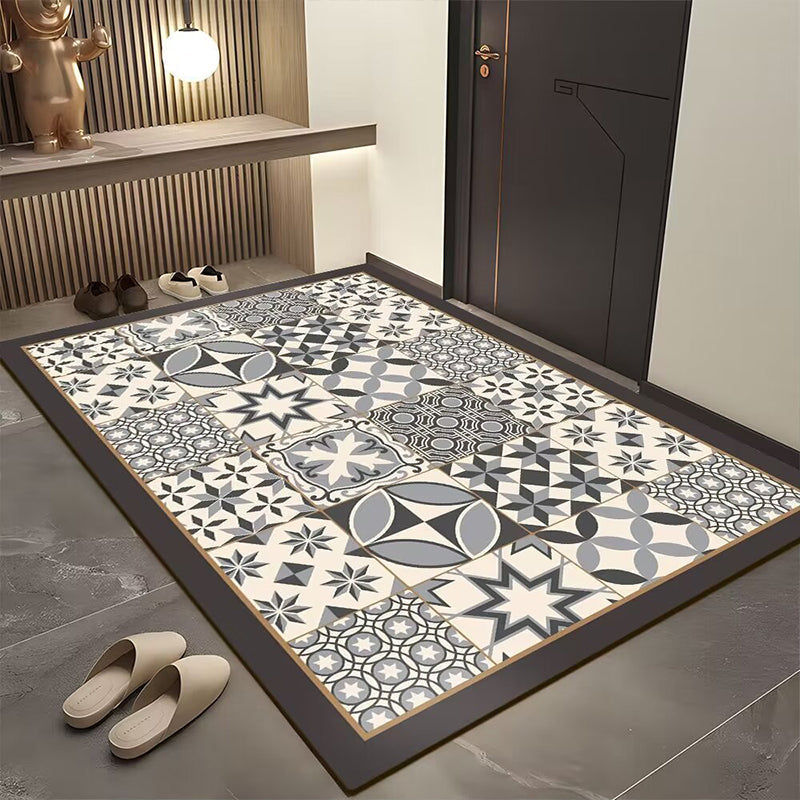 💥Stuoia per porta geometrica bohemien per l'ingresso