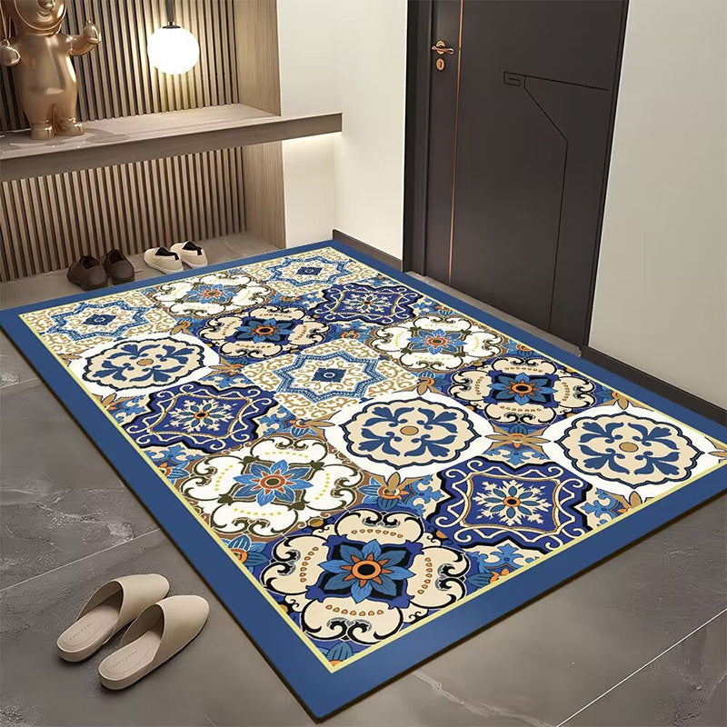 💥Stuoia per porta geometrica bohemien per l'ingresso