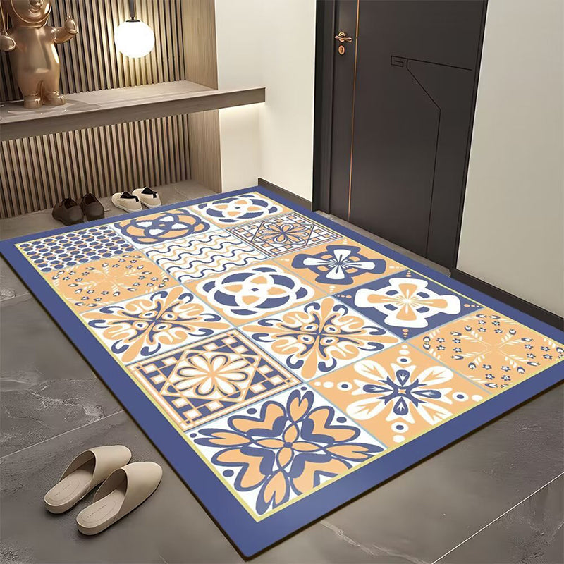 💥Stuoia per porta geometrica bohemien per l'ingresso