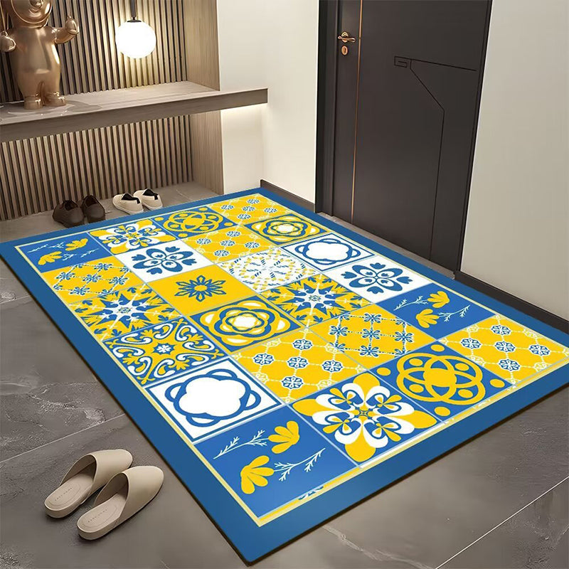 💥Stuoia per porta geometrica bohemien per l'ingresso