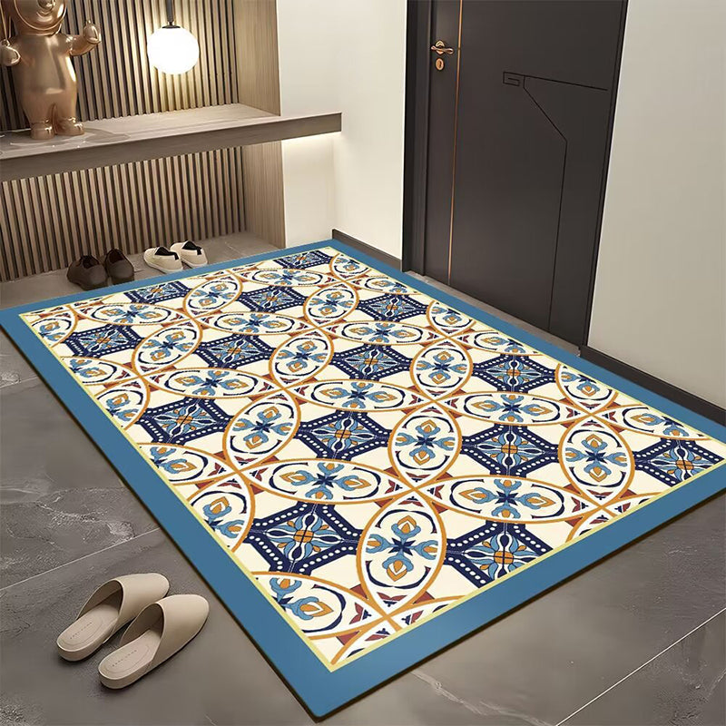 💥Stuoia per porta geometrica bohemien per l'ingresso
