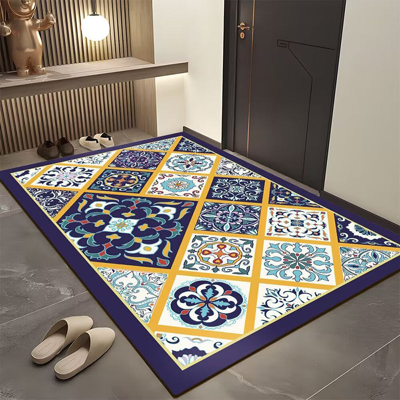 💥Stuoia per porta geometrica bohemien per l'ingresso