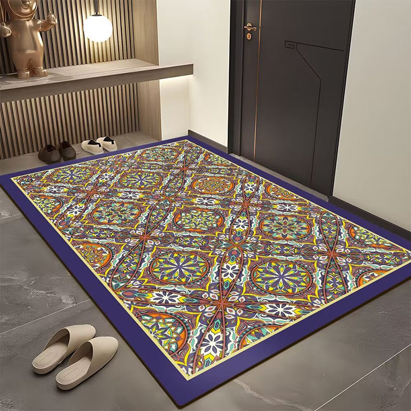 💥Stuoia per porta geometrica bohemien per l'ingresso