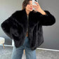 Cappotto Corto Morbido da Donna