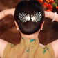 Forcina per Capelli Elegante a Forma di Pavone