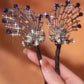 Forcina per Capelli Elegante a Forma di Pavone