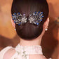 Forcina per Capelli Elegante a Forma di Pavone