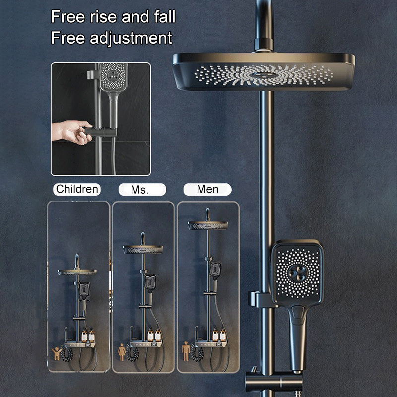 🔥 Soldes de mi-année – 50% de réduction ! 🔧🚿 Ensemble de douche thermostatique Smart Booster avec affichage numérique 💦✨