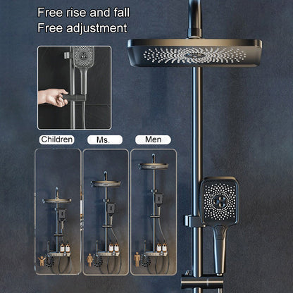 🔥 Soldes de mi-année – 50% de réduction ! 🔧🚿 Ensemble de douche thermostatique Smart Booster avec affichage numérique 💦✨