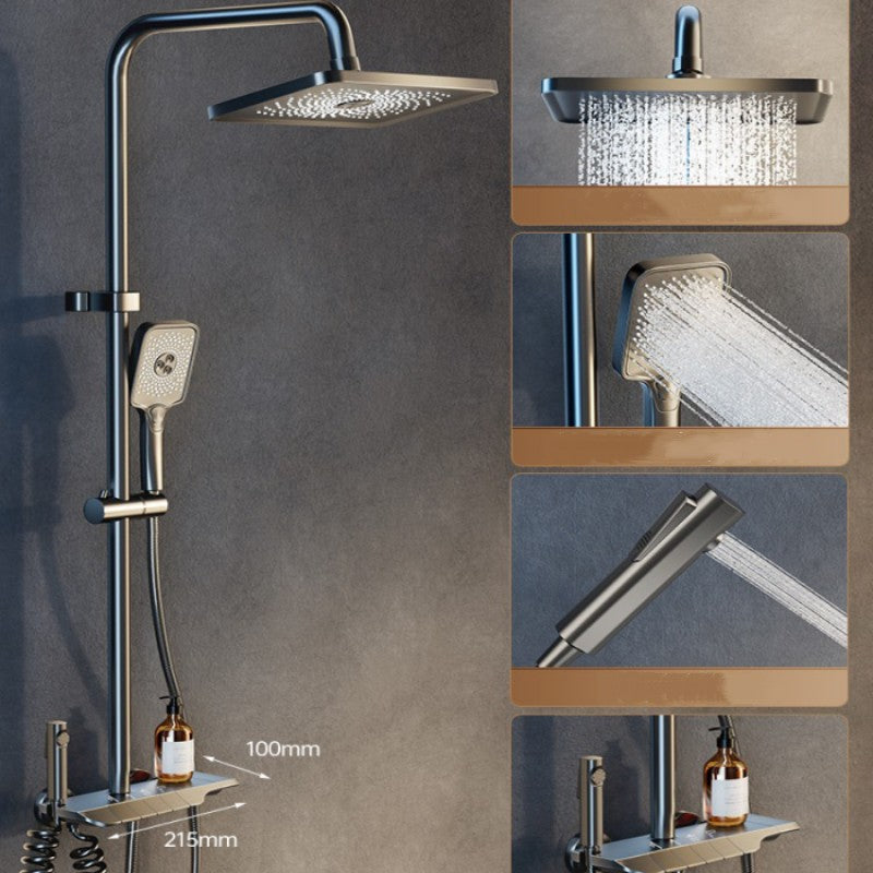 🔥 Soldes de mi-année – 50% de réduction ! 🔧🚿 Ensemble de douche thermostatique Smart Booster avec affichage numérique 💦✨