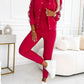 Set Giacca da Baseball e Pantaloni a 3 Pezzi da Donna