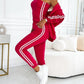 Set Giacca da Baseball e Pantaloni a 3 Pezzi da Donna