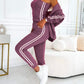 Set Giacca da Baseball e Pantaloni a 3 Pezzi da Donna