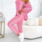 Set Giacca da Baseball e Pantaloni a 3 Pezzi da Donna