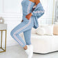 Set Giacca da Baseball e Pantaloni a 3 Pezzi da Donna