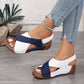 🔥Promozione dell'ultimo giorno 50% di sconto - Sandali ortopedici da donna con tacco inclinato ultra confortevole