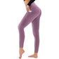 Leggings Sportivi e Modellanti a Vita Alta con Effetto Push-Up, Controllo Addominale e Tasca Laterale