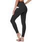 Leggings Sportivi e Modellanti a Vita Alta con Effetto Push-Up, Controllo Addominale e Tasca Laterale
