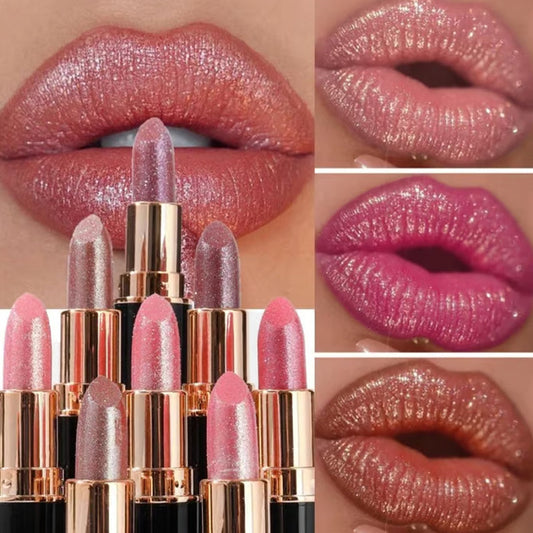 Rossetto Glitter Waterproof e Idratante