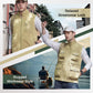 Gilet imbottito multitasche reversibile per uomo e donna