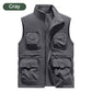 Gilet imbottito multitasche reversibile per uomo e donna