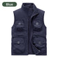 Gilet imbottito multitasche reversibile per uomo e donna