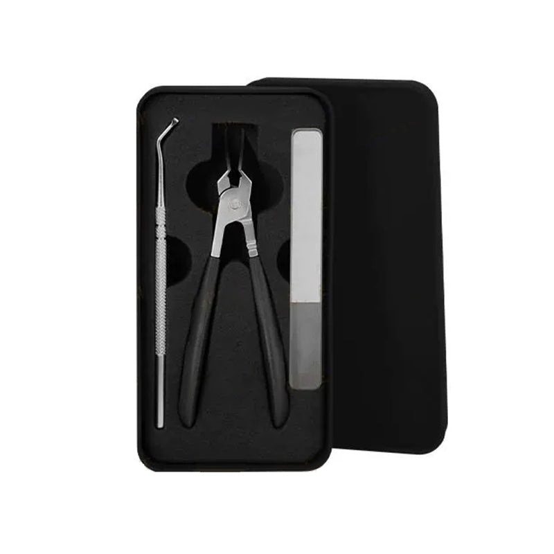 🏆 Offre spéciale du dernier jour : 9,99 € ! 🔥 2 achetés, 1 offert 🎁 Modèle amélioré 2026 | Coupe-ongles à angle de 25° pour une coupe tout en confort