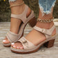 🌸Offerta speciale primavera🌸 Sandali con Tacco Grosso da Donna