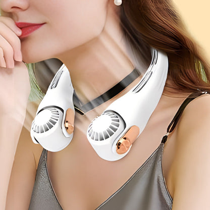 🥳💨 50 % DE RÉDUCTION ! ❄️ Ventilateur de climatisation pour la nuque – Un rafraîchissement personnel ultra-silencieux pour l'ét😎🌬️