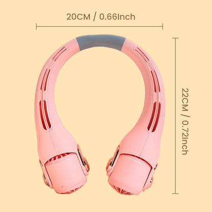 🥳💨 50 % DE RÉDUCTION ! ❄️ Ventilateur de climatisation pour la nuque – Un rafraîchissement personnel ultra-silencieux pour l'ét😎🌬️