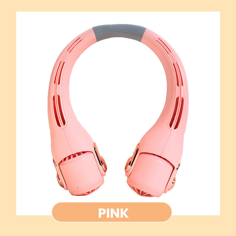 🥳💨 50 % DE RÉDUCTION ! ❄️ Ventilateur de climatisation pour la nuque – Un rafraîchissement personnel ultra-silencieux pour l'ét😎🌬️