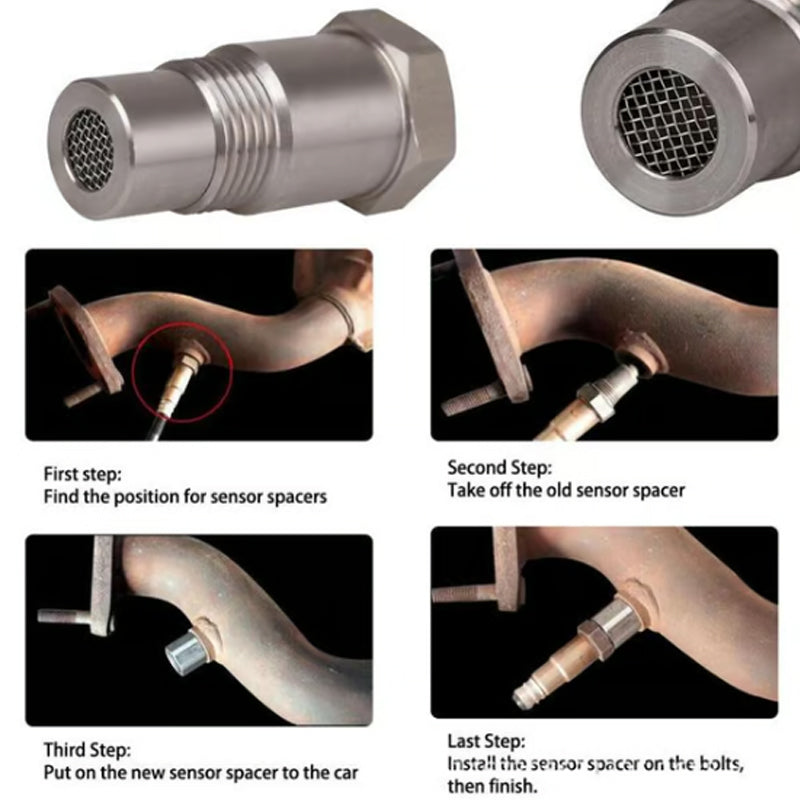 🔥  Adaptateur de filtre pour capteur d'oxygène 🔥