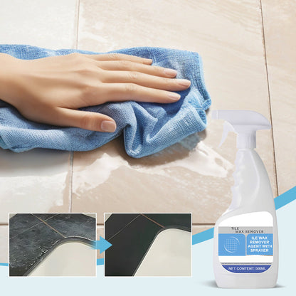 Agente removedor de cera para azulejos con pulverizador