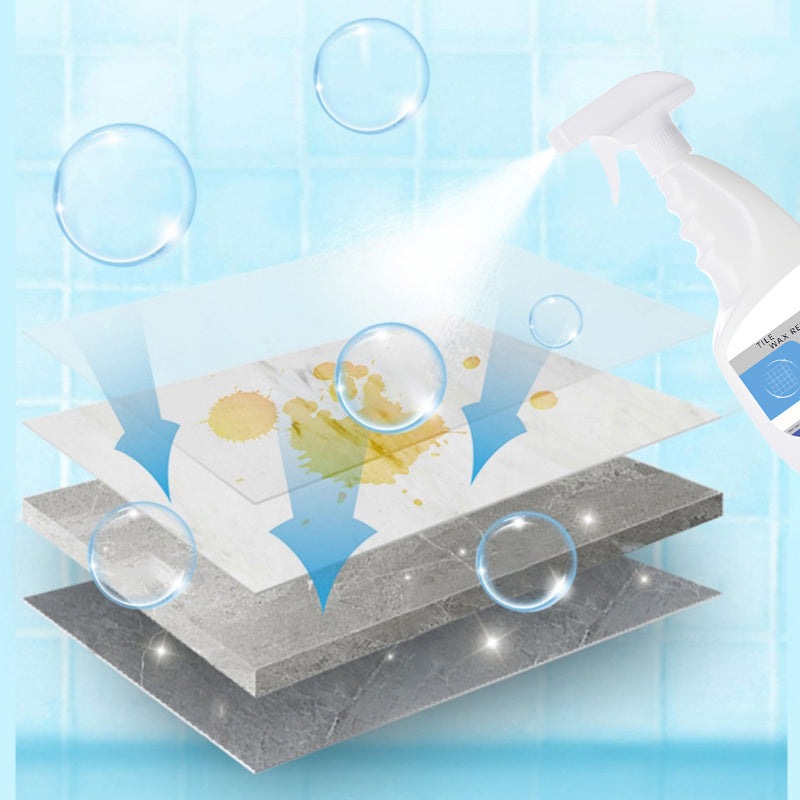 Agente removedor de cera para azulejos con pulverizador