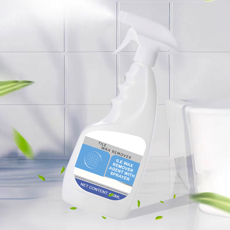 Agente removedor de cera para azulejos con pulverizador