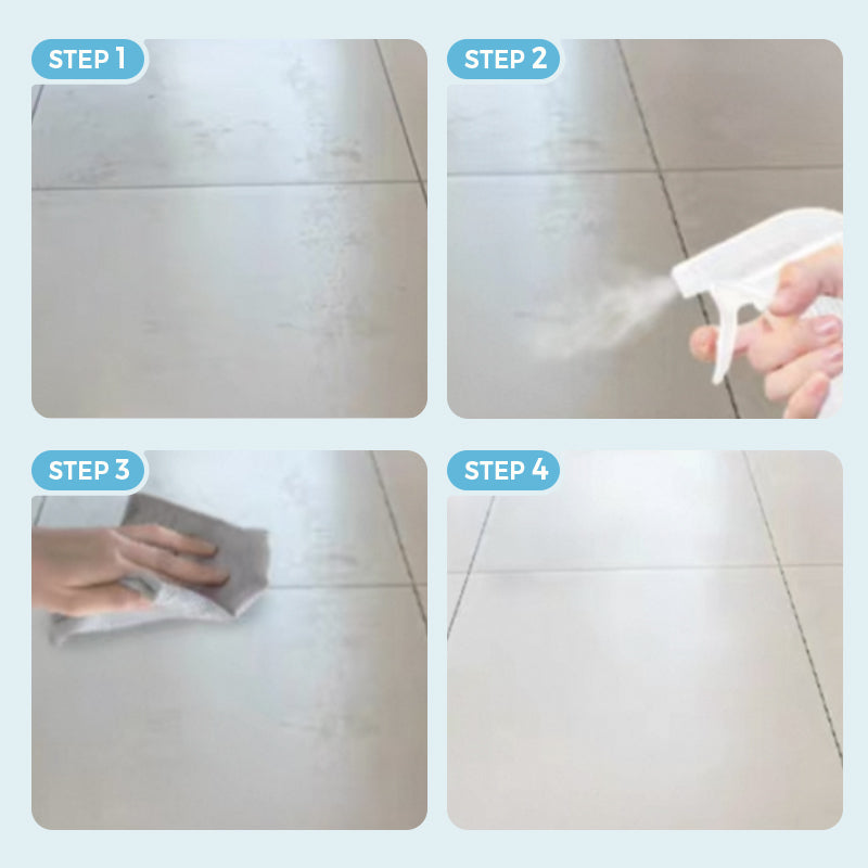 Agente removedor de cera para azulejos con pulverizador