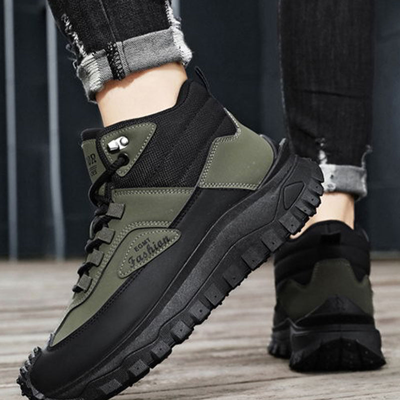 Bottes de randonnée rétro - Imperméables et adaptées à l'extérieur