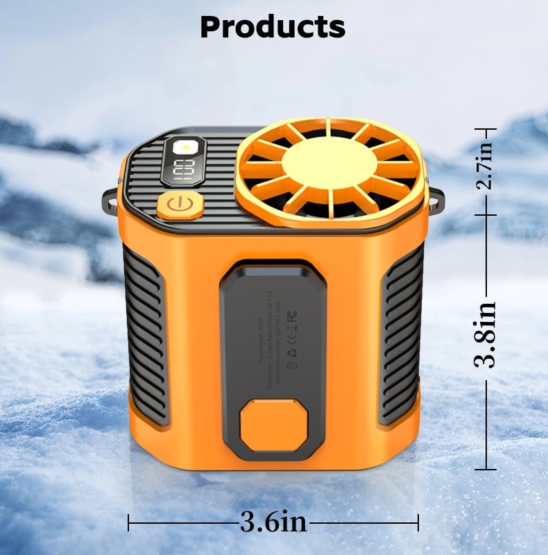 🔥Incontournables de l'été🌪️Mini ventilateur portable multifonction à pince