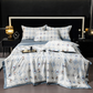 🌞Saldi estivi - 50% di sconto🏆Lenzuolo rinfrescante floreale (set da 4 pezzi)