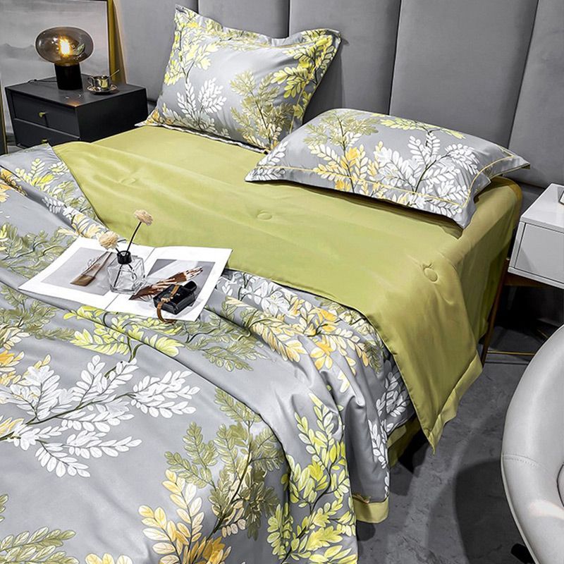 🌞Saldi estivi - 50% di sconto🏆Lenzuolo rinfrescante floreale (set da 4 pezzi)