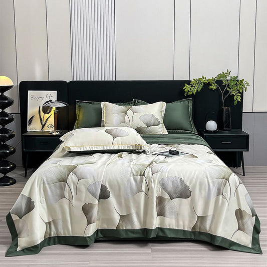 🌞Saldi estivi - 50% di sconto🏆Lenzuolo rinfrescante floreale (set da 4 pezzi)
