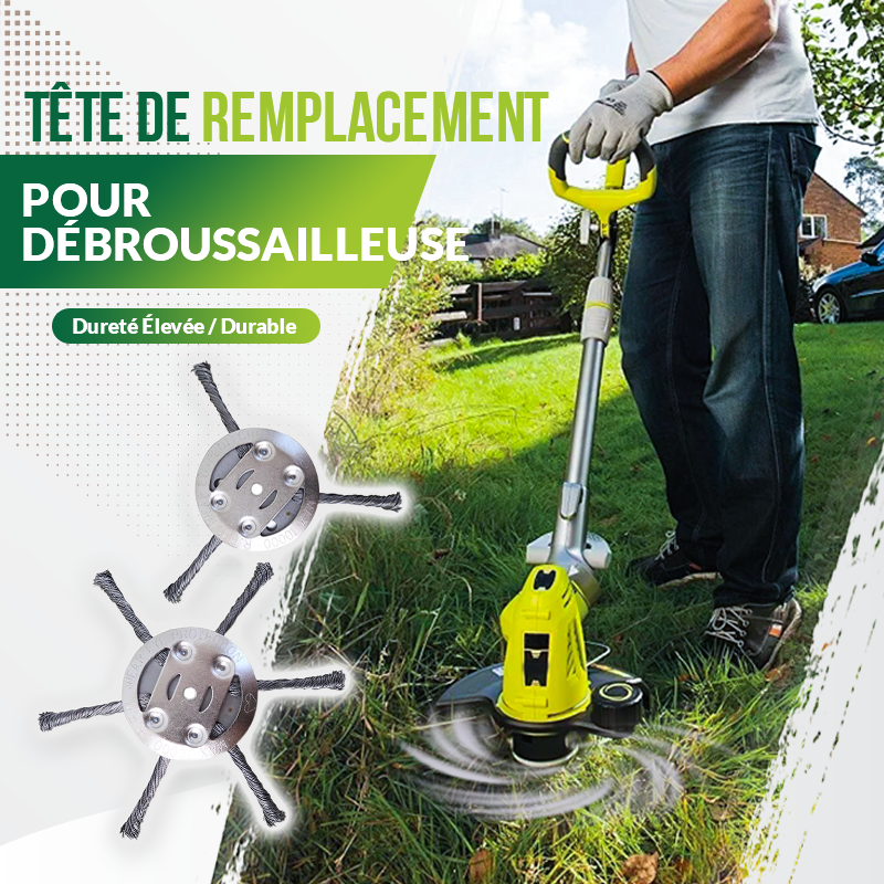 📢 ACHETEZ 1, OFFERT 1 ! 🔧 Tête de Remplacement pour Débroussailleuse – Universelle, Installation Facile, Durable 🌿