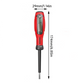 Cacciavite a croce magnetico 2 in 1 a coppia elevata e forte con testa piatta