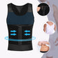 Gilet snellente da uomo in mesh che stringe la vita