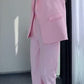 ⏰Ultimo giorno di vendita 49% di sconto💖 Set donna blazer elegante senza maniche e pantaloni a vita alta