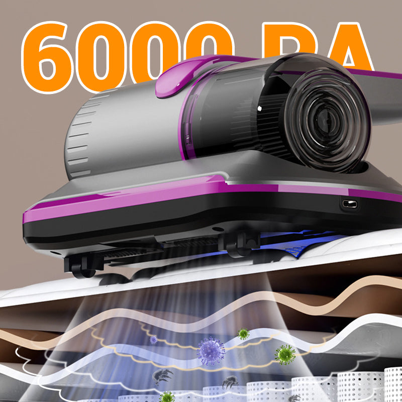 💥Saldi scatenati con il 50% di sconto💥Protezione per la camera da letto - Aspirapolvere portatile multifunzionale senza fili con luce UV