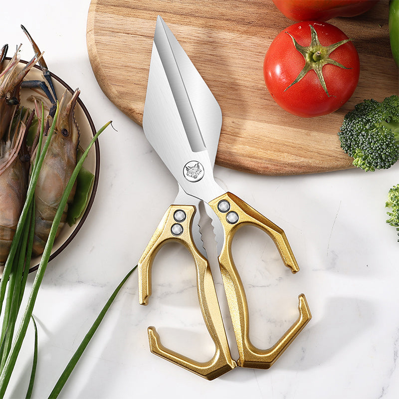 🔥Offerta speciale (50% di sconto)🔥Forbici da cucina multifunzionali e resistenti