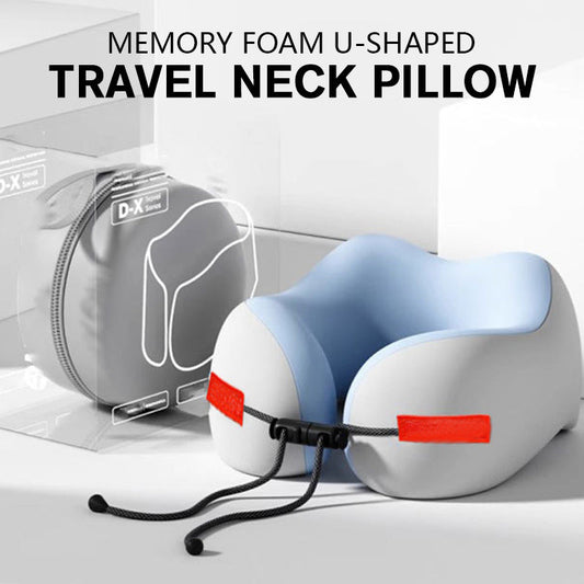Cuscino da Viaggio a Forma di U in Memory Foam