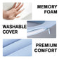 Cuscino da Viaggio a Forma di U in Memory Foam