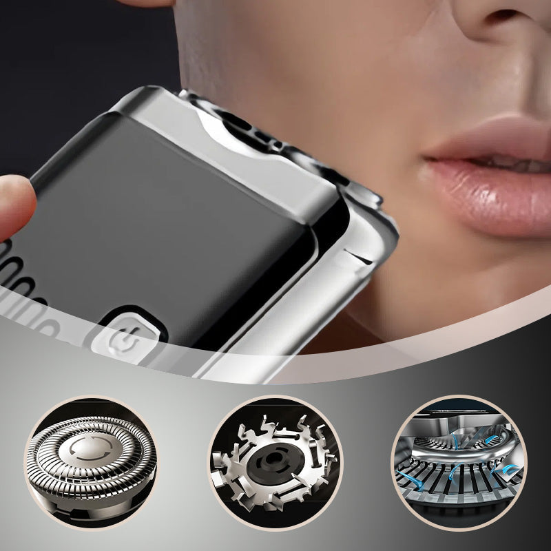 Rasoio elettrico mini per uomo 🎁 Incontra la tua rasatura perfetta! ✨